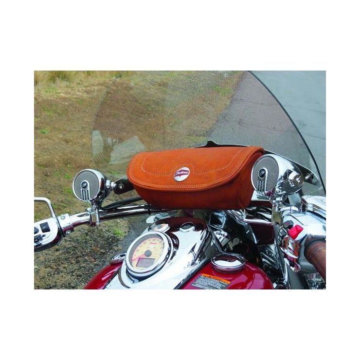 Indian Motorcycle 'Heritage' genuine leather handlebar bag Moore